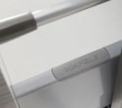 Held Badkombination Stivan 3-teilig mit weißem Waschbecken - Eiche
