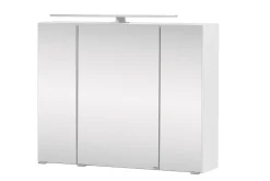 Held Badkombination Stivan 3-teilig mit grauem Waschbecken -