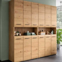 Badmöbelkombination Ice Xonox – Artisan Oak – 180x185x30 cm