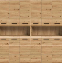 Badmöbelkombination Ice Xonox – Artisan Oak – 180x185x30 cm