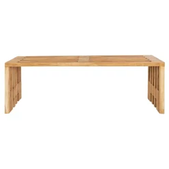 House Nordic Bank aus Teakholz - 140x35x48 cm