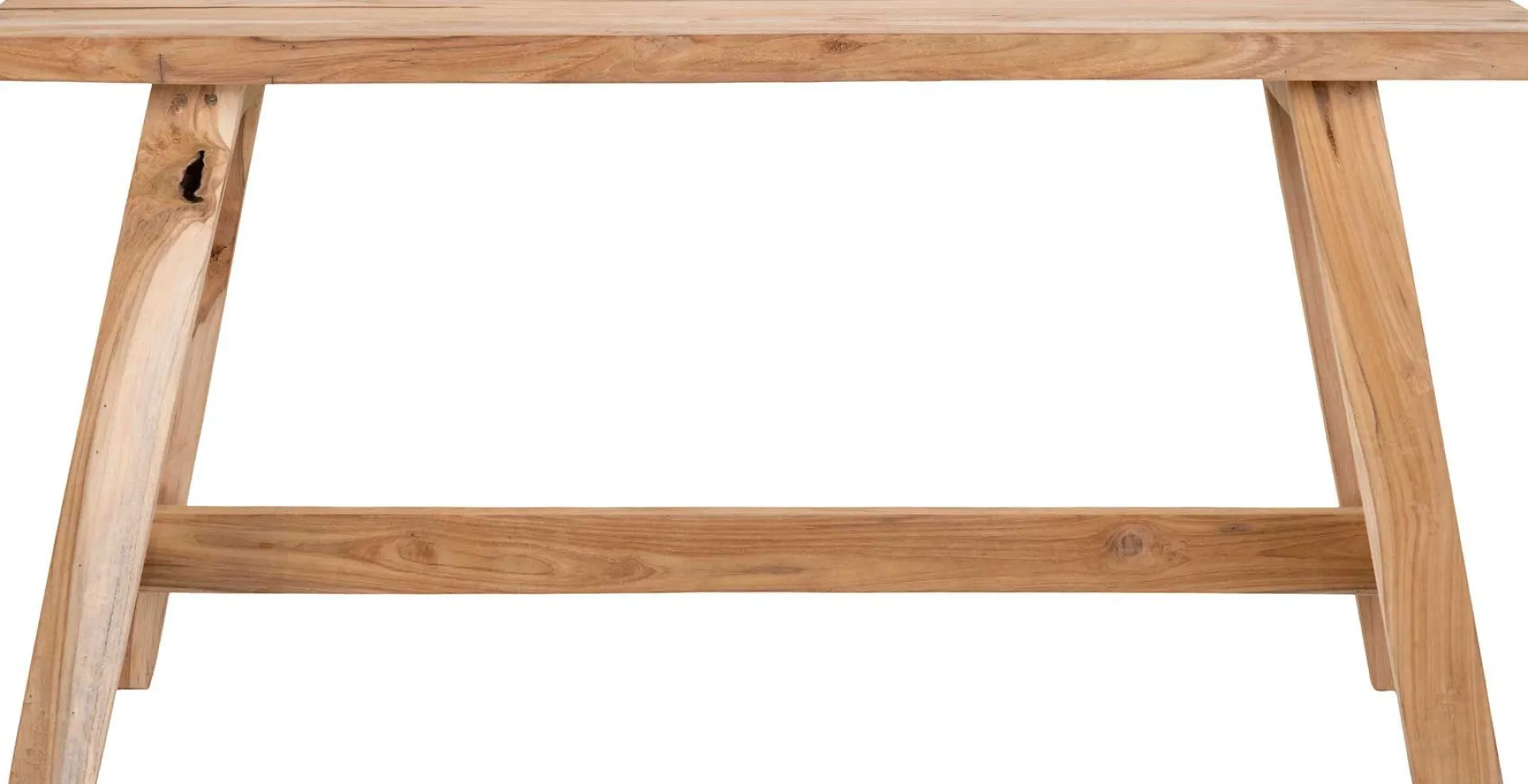 House Nordic Barcelona Bank aus Teakholz - 90x25x45 cm
