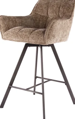 Emob Barhocker Aster - 56x52x95cm - drehbar - champagner