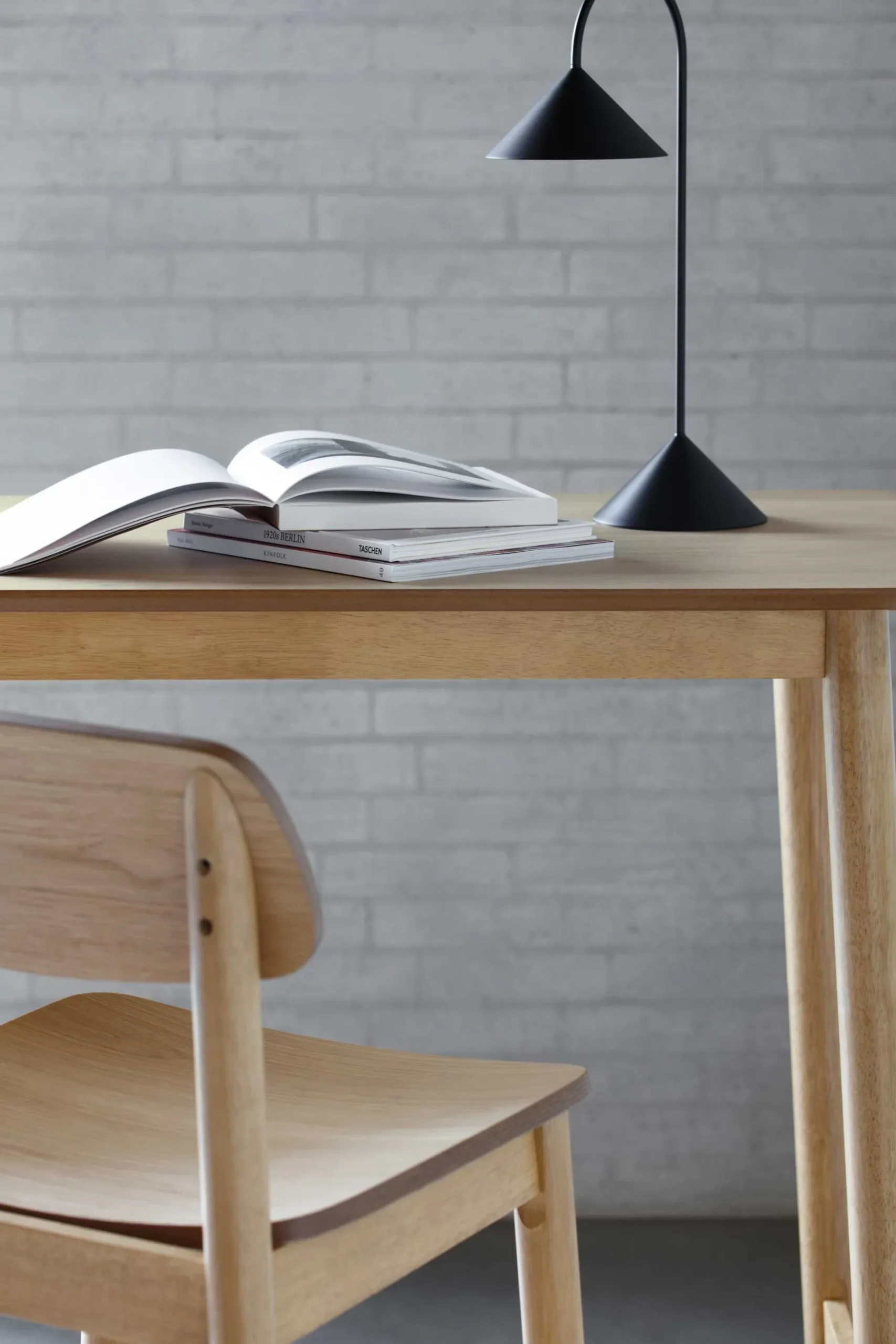 Emob Barhocker Barlow - 43x46x105cm - Eiche furniert