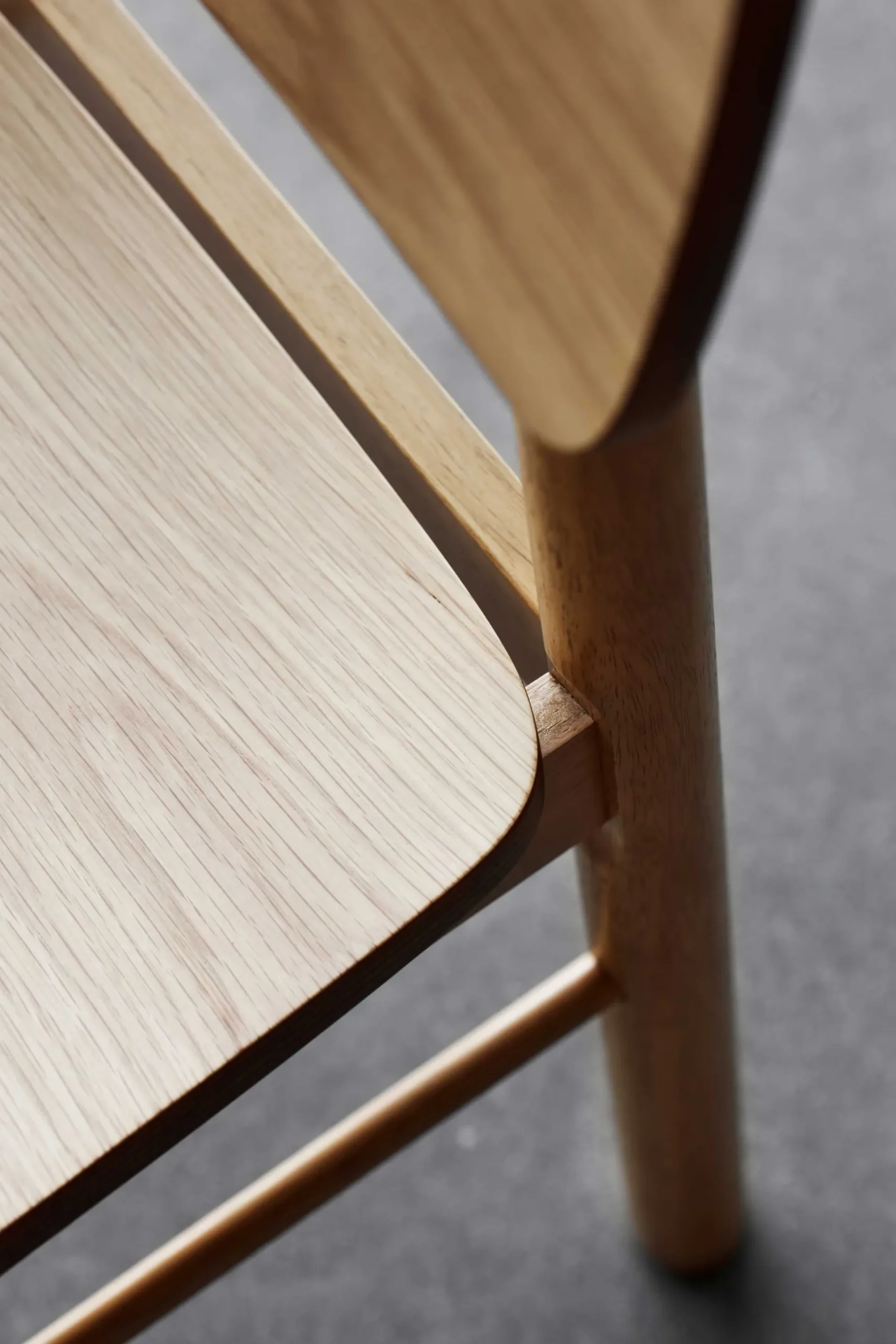Emob Barhocker Barlow - 43x46x105cm - Eiche furniert