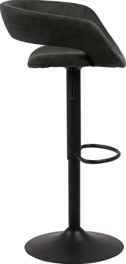 Emob Barhocker Dusty - anthrazit/schwarz