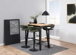 Emob Barhocker Dusty - anthrazit/schwarz