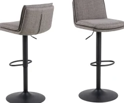 Emob Barhocker Flynn - Gasfeder, Drehung und Reißverschluss -