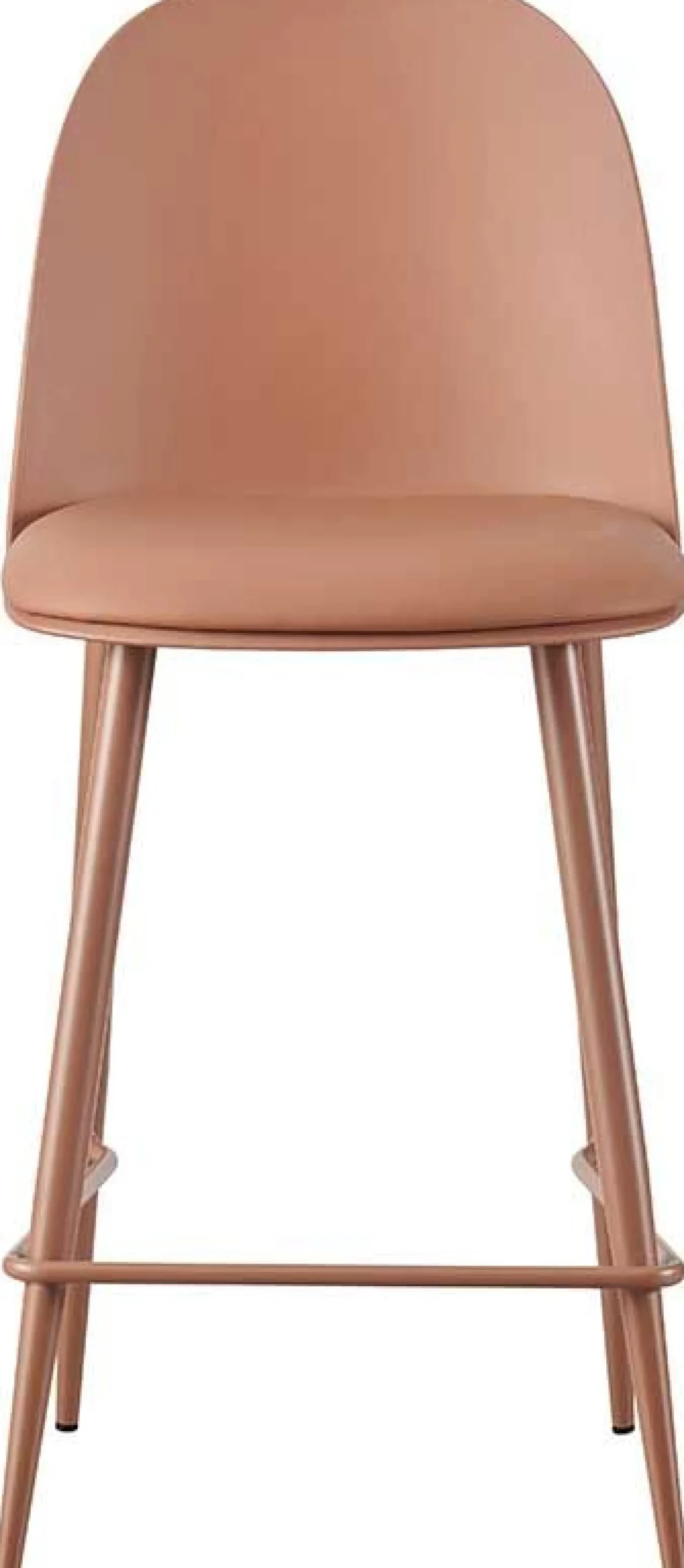 Rousseau Barhocker Jasmin - 44x51x100cm - mit Kissen - terracotta