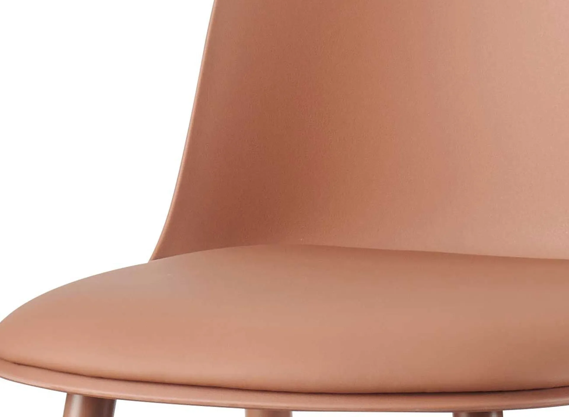 Rousseau Barhocker Jasmin - 44x51x100cm - mit Kissen - terracotta