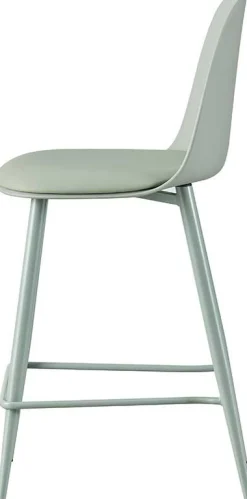 Rousseau Barhocker Jasmin - 44x51x100cm - mit Kissen - grau-