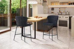 Rousseau Barhocker Lisa | 52 x 56 x 97 cm | Dunkel
