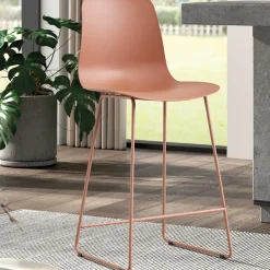 Rousseau Barhocker Marie-terrakotta Farbe