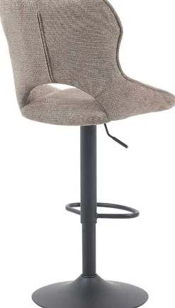 Rousseau Barhocker Morris - 51x53x100-121cm - verstellbar - er Stoff