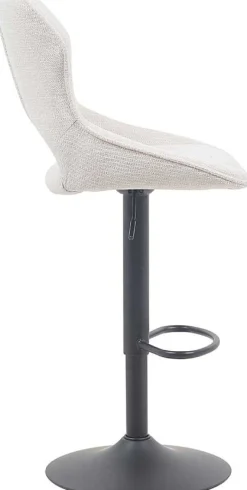 Rousseau Barhocker Morris - 51x53x100-121cm - verstellbar - Stoff