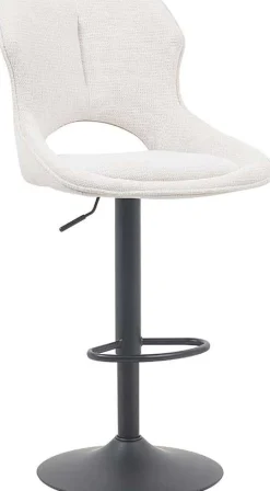 Rousseau Barhocker Morris - 51x53x100-121cm - verstellbar - Stoff