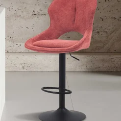 Rousseau Barhocker Morris - 51x53x100-121cm - verstellbar - er Stoff