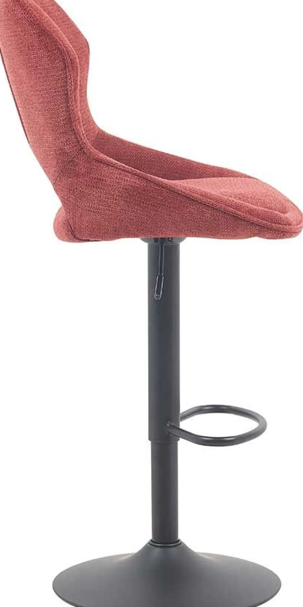 Rousseau Barhocker Morris - 51x53x100-121cm - verstellbar - er Stoff