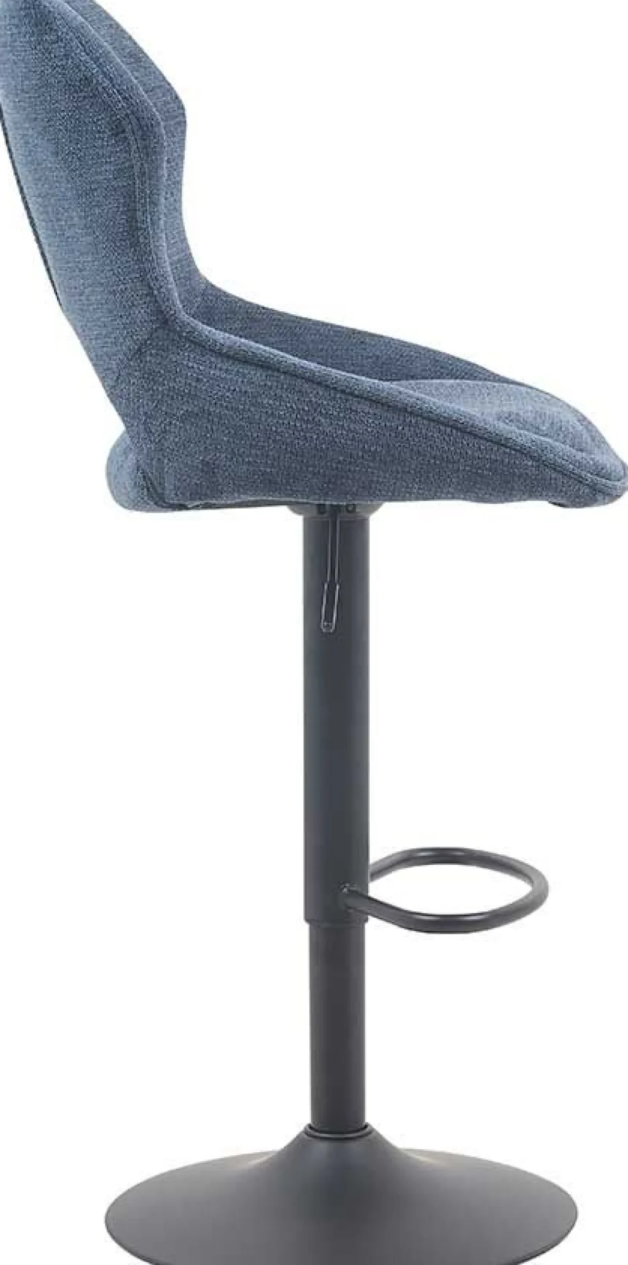 Rousseau Barhocker Morris - 51x53x100-121cm - verstellbar - er Stoff