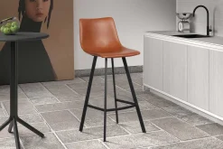 Rousseau Barhocker Ozan 78cm - cognac