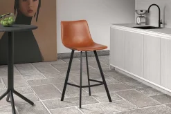 Rousseau Barhocker Ozan 68cm - cognac