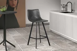 Rousseau Barhocker Ozan 68cm - schwarz