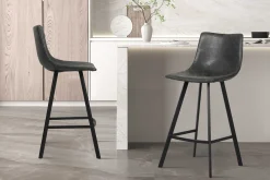 Rousseau Barhocker Ozan 68cm - schwarz