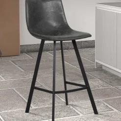 Rousseau Barhocker Ozan 68cm - schwarz