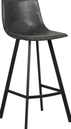 Rousseau Barhocker Ozan - schwarz