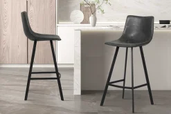 Rousseau Barhocker Ozan - schwarz