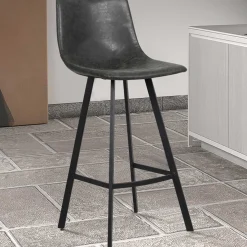 Rousseau Barhocker Ozan - schwarz