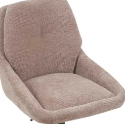 Rousseau Barhocker Sabine - 50x60x100-121cm - verstellbar - drehbar - sand