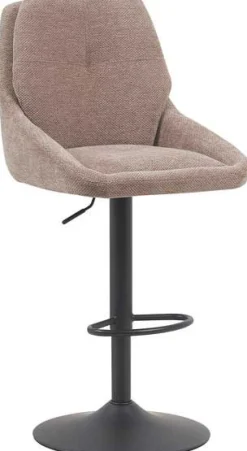 Rousseau Barhocker Sabine - 50x60x100-121cm - verstellbar - drehbar - sand
