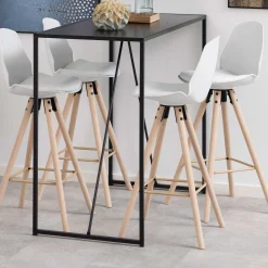 Emob Barhocker Sammy - weiß/beige