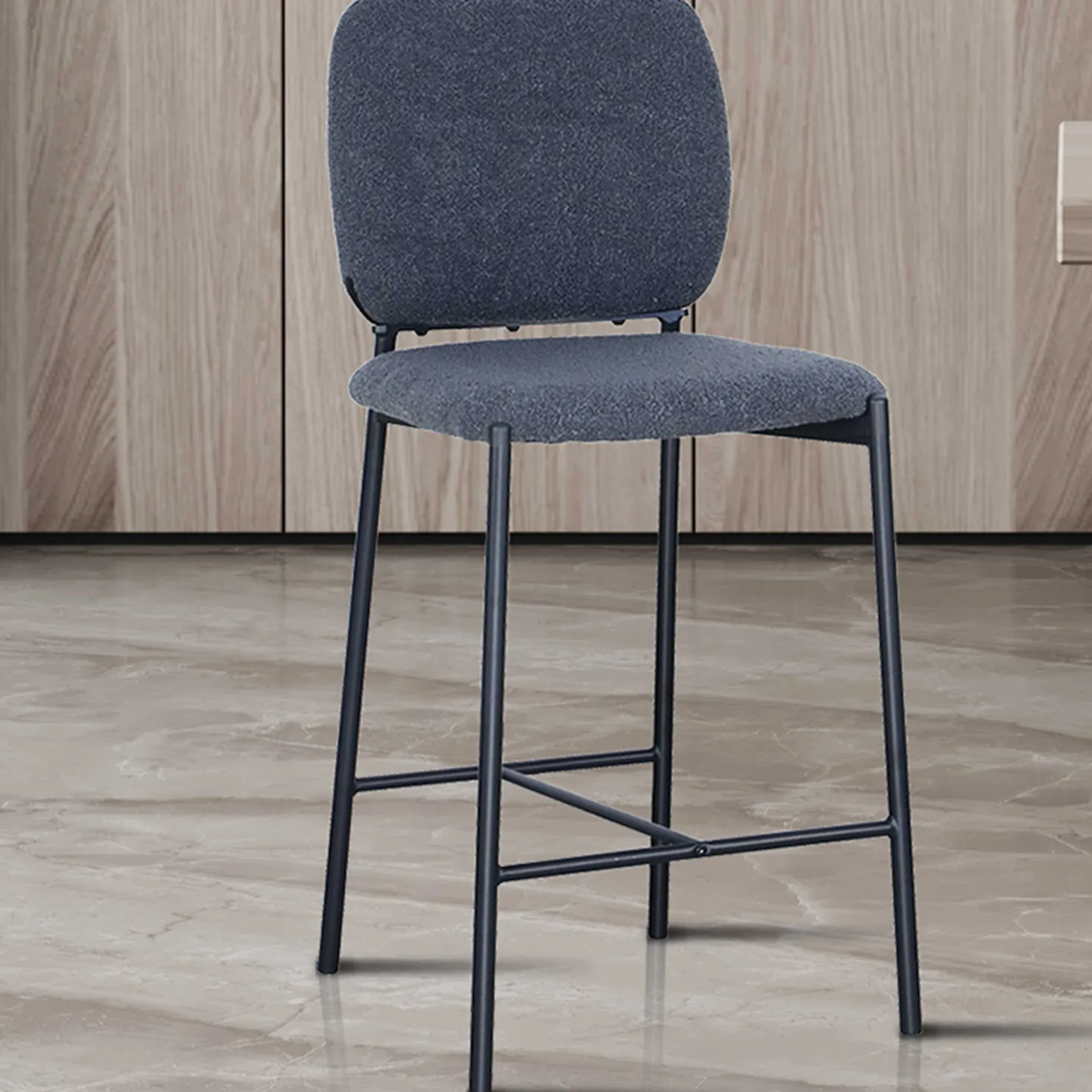 Rousseau Barhocker Sophia | 45 x 56 x 99 cm | Dunkel
