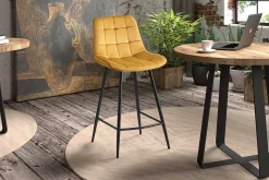 Rousseau Barhocker Tanja-gold
