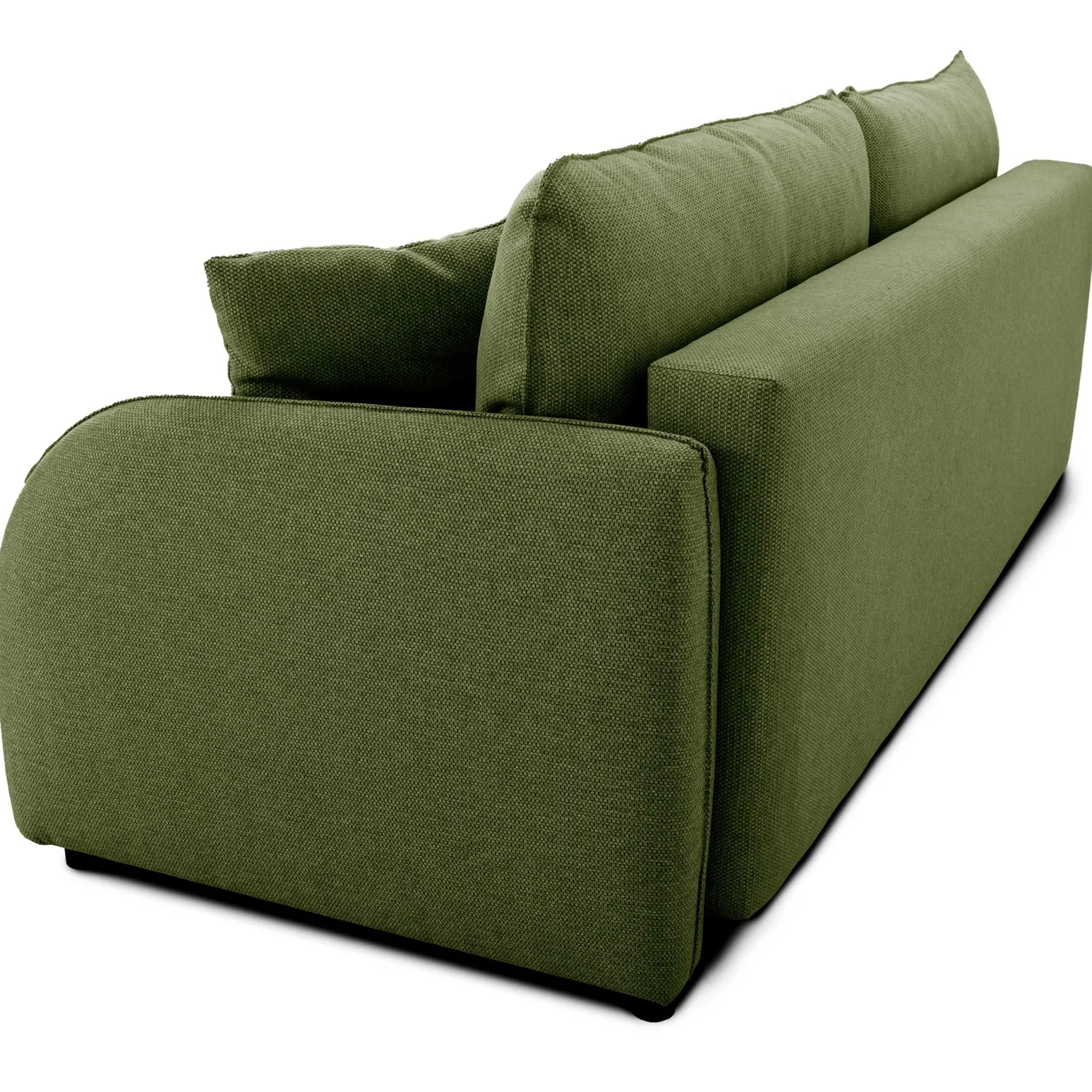 PGS Bari 3-Sitzer Sofa 215x100x88cm - mit Stauraum - oliv