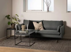 Emob Barossa Couchtisch - 40x40x45cm - er Marmor