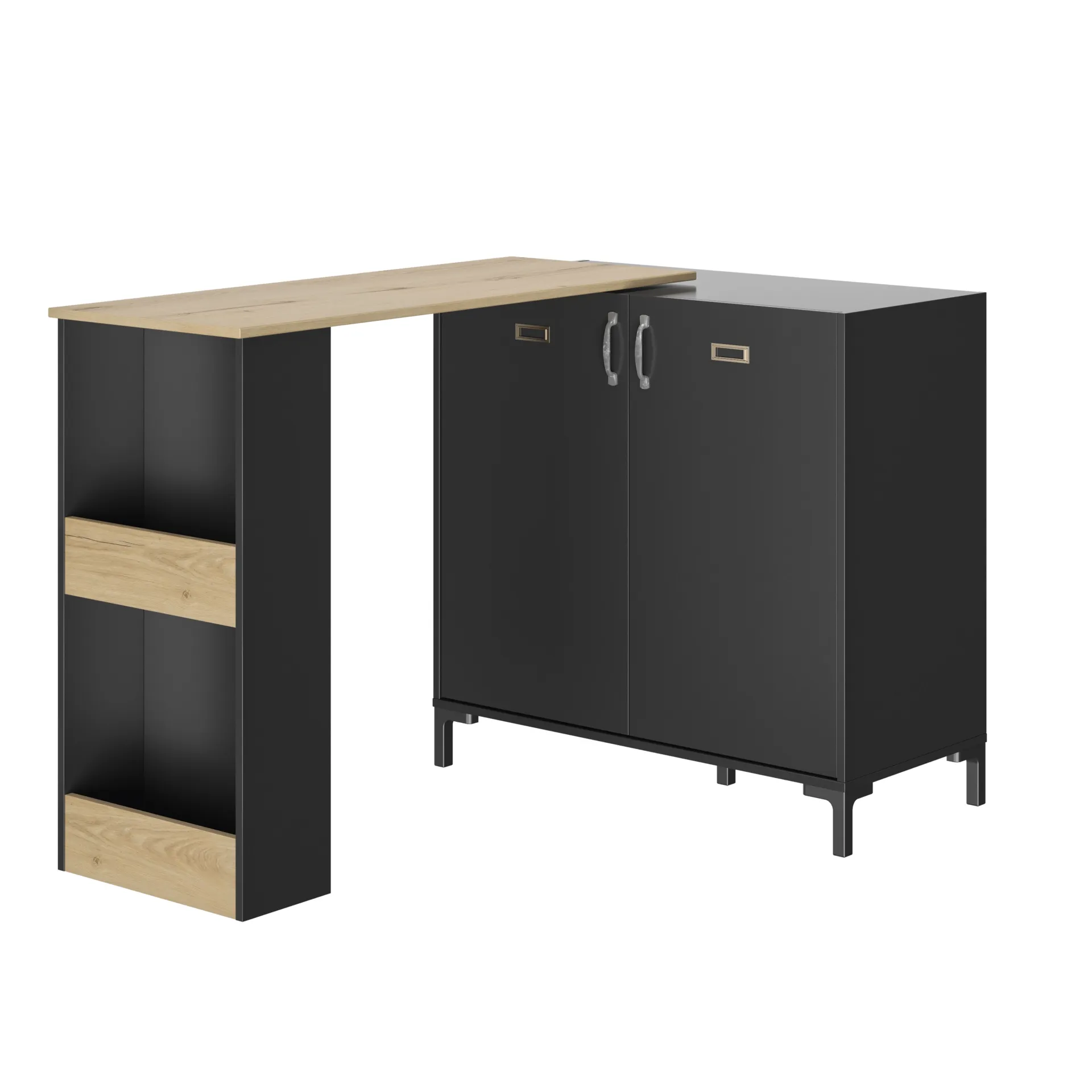 Gautier - Diagone Barschrank Manchester | 60 x 60 x 40 cm | Helvezia Oak Design