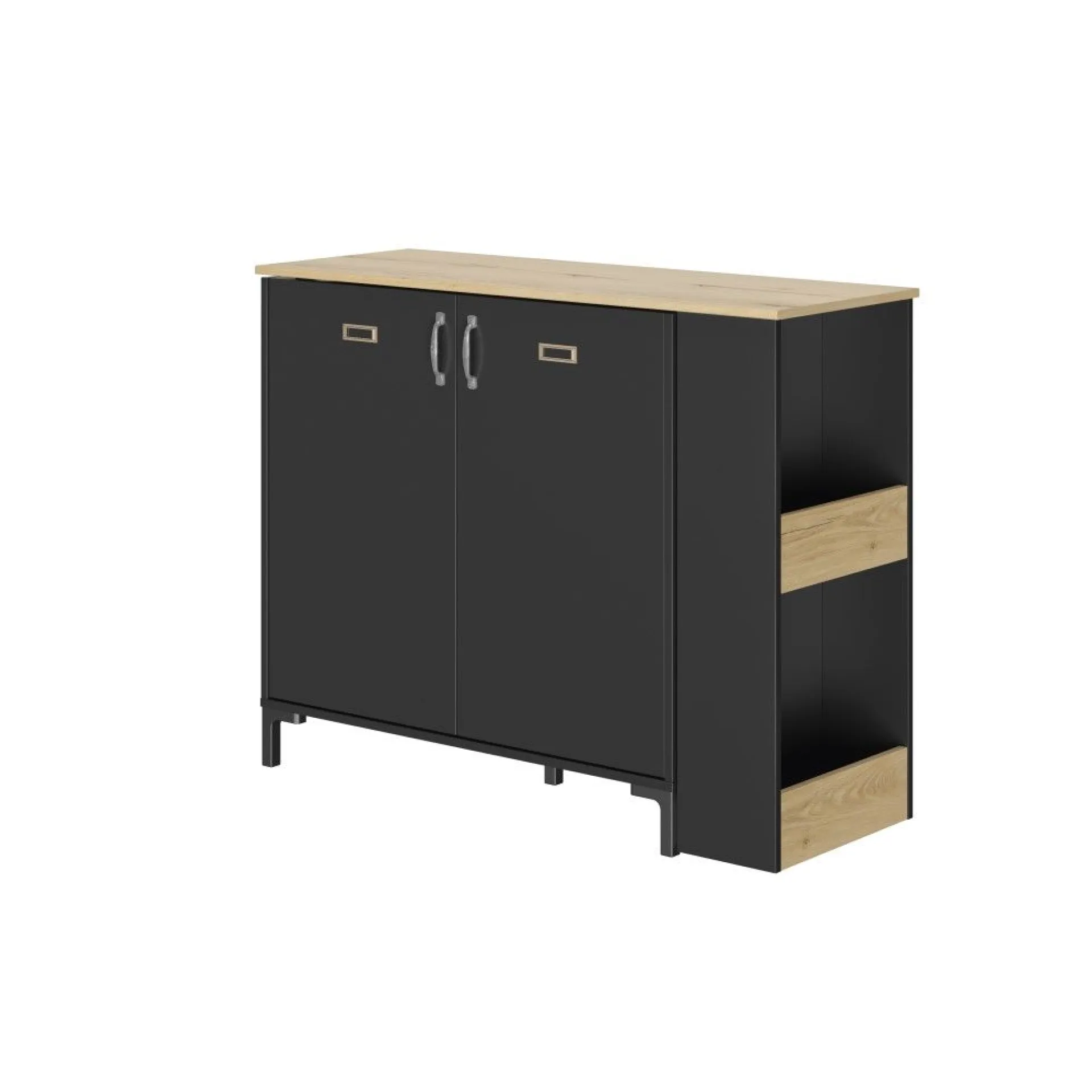 Gautier - Diagone Barschrank Manchester | 60 x 60 x 40 cm | Helvezia Oak Design
