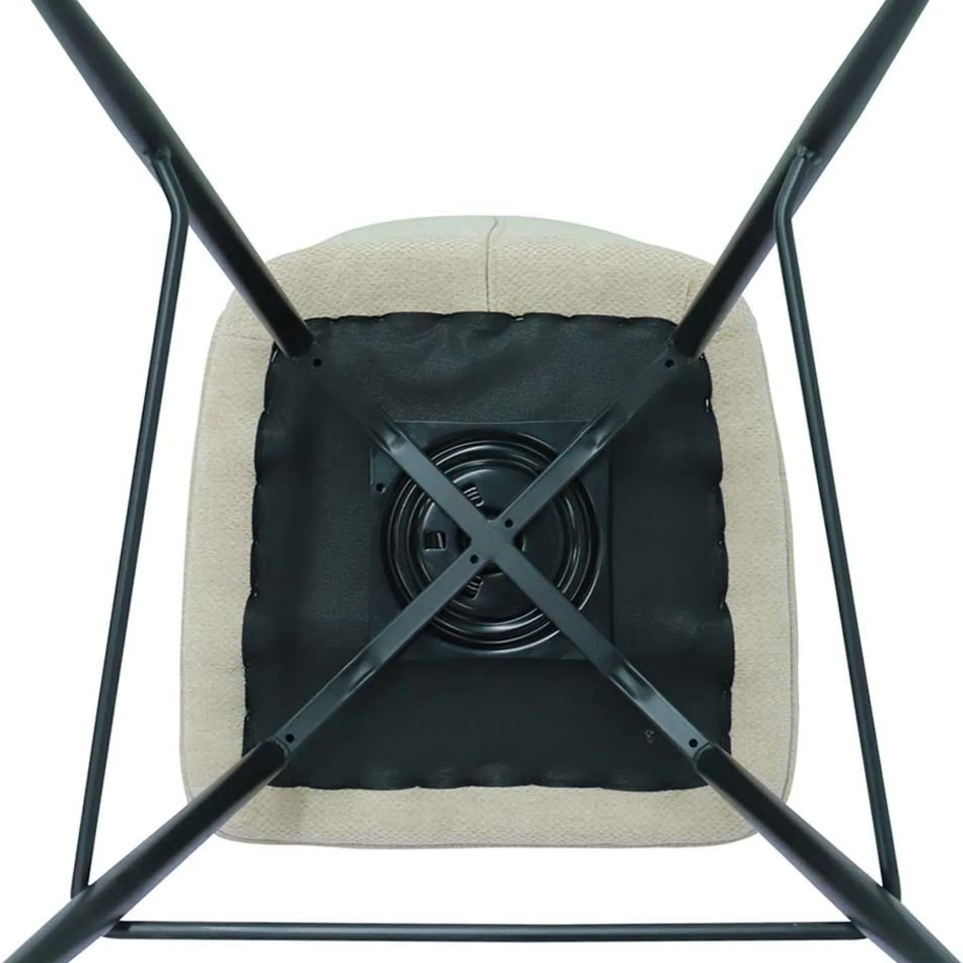 Rousseau Barstuhl Lara | 48 x 56 x 103 cm | Ecru Design