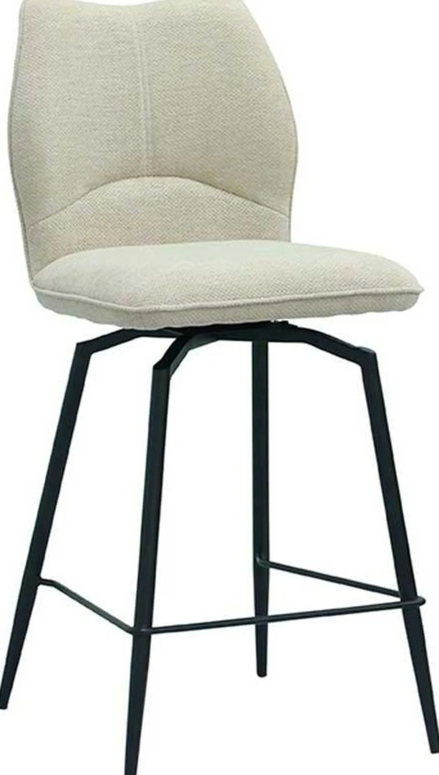 Rousseau Barstuhl Lara | 48 x 56 x 103 cm | Ecru Design