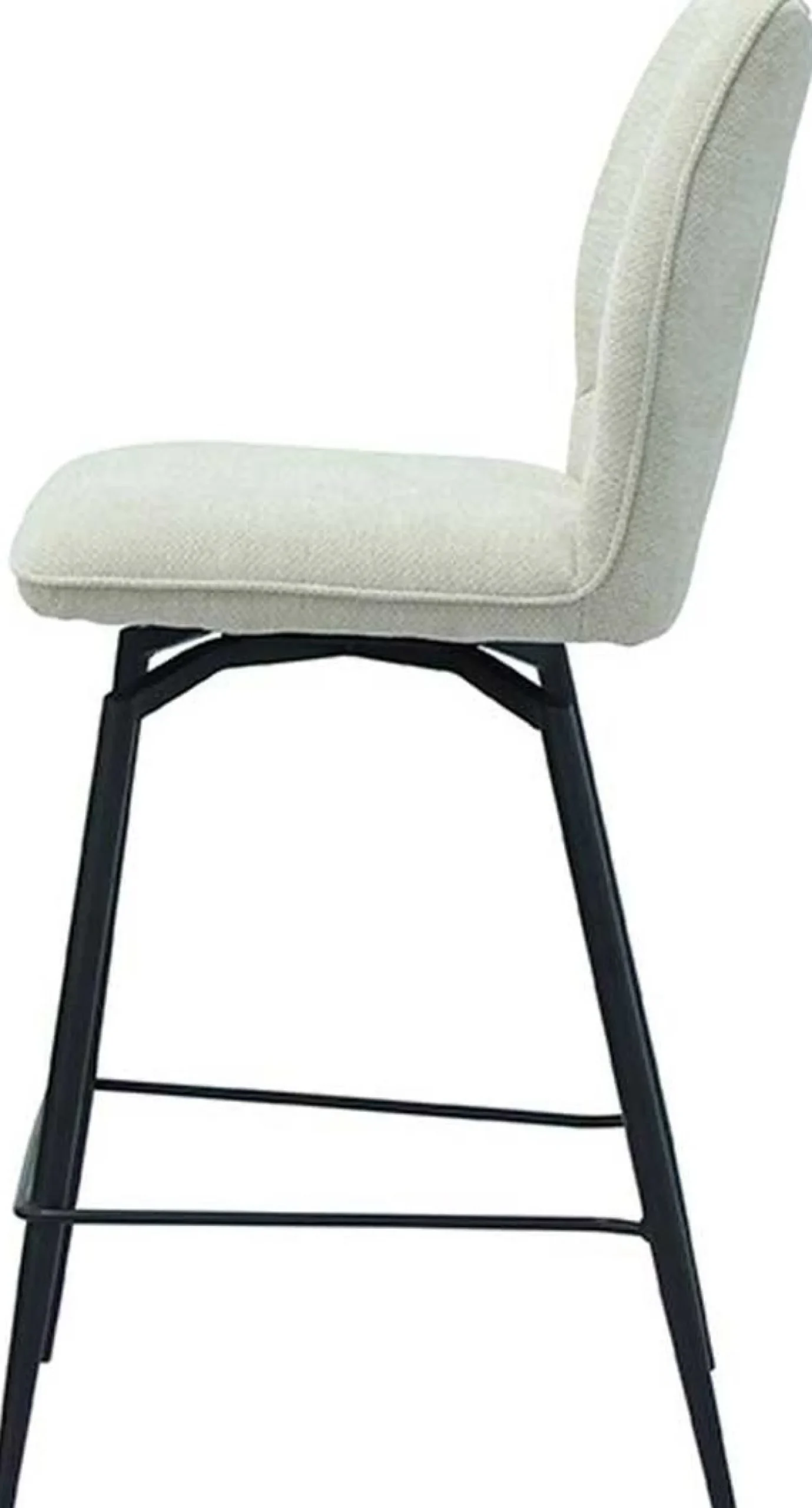 Rousseau Barstuhl Lara | 48 x 56 x 103 cm | Ecru Design