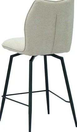 Rousseau Barstuhl Lara | 48 x 56 x 103 cm | Ecru Design