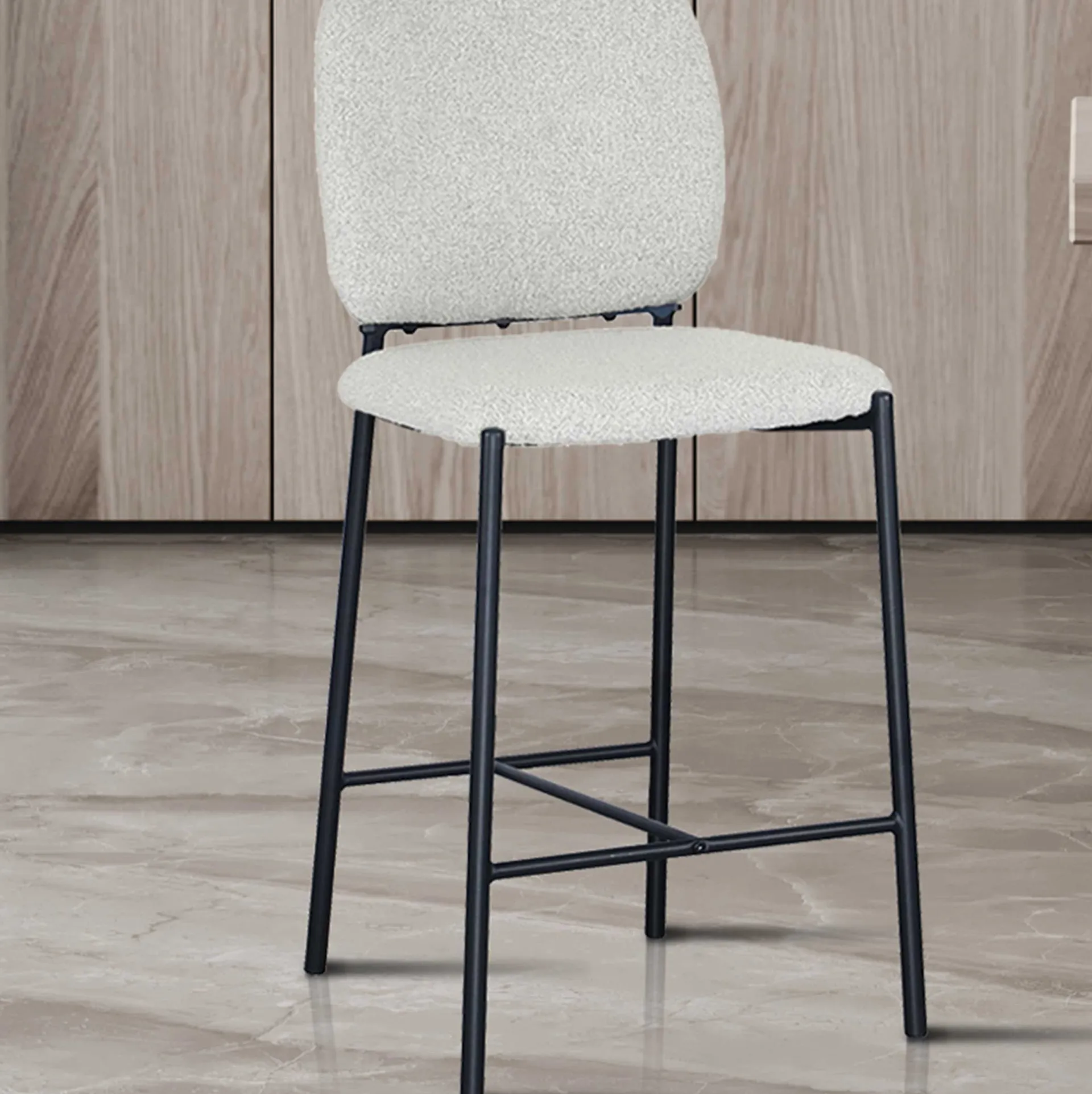 Rousseau Barstuhl Sophia | 45 x 56 x 99 cm | Beige