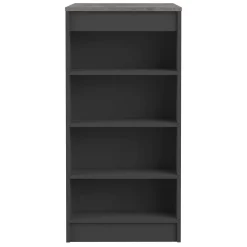Temahome Bartable Aravis 115x50 mit Stauraum - Schwarz/Beton