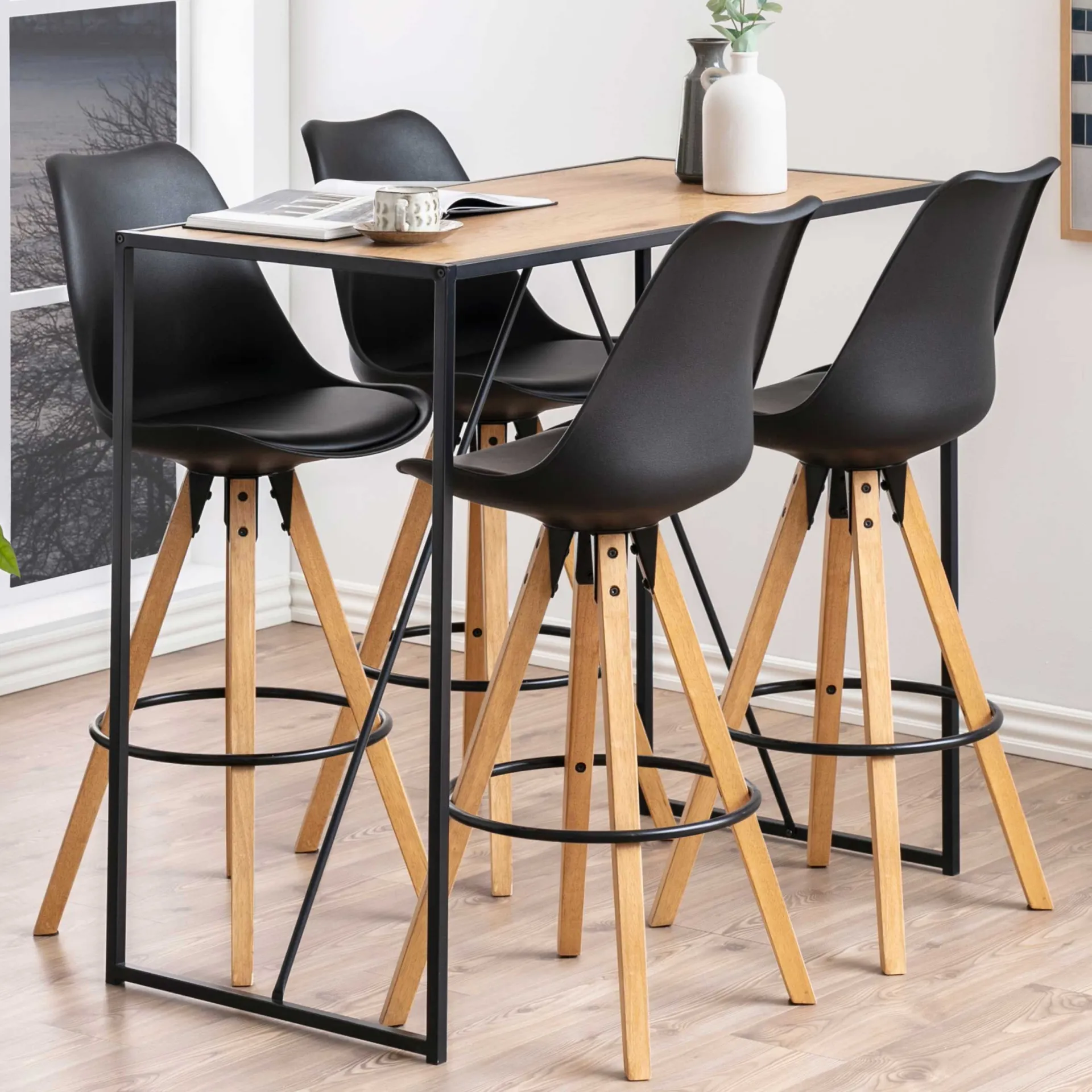 Emob Bartisch Seaford - Wildeiche/schwarz