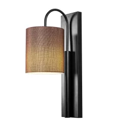 Emob Baston Wandleuchte | METALLGEHÄUSE | , Braun