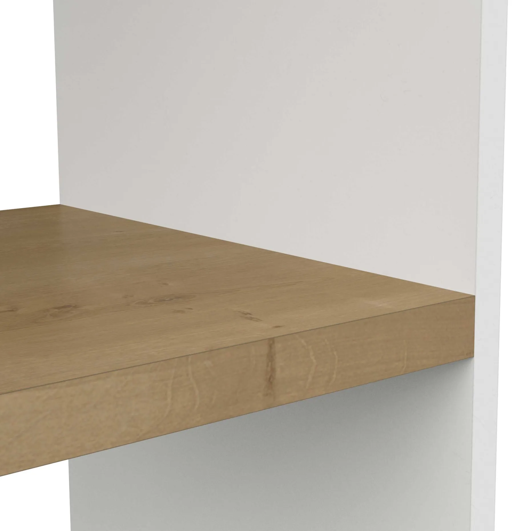 Bücherregal Access | 77,9 x 36 x 182,8 cm | Weiß