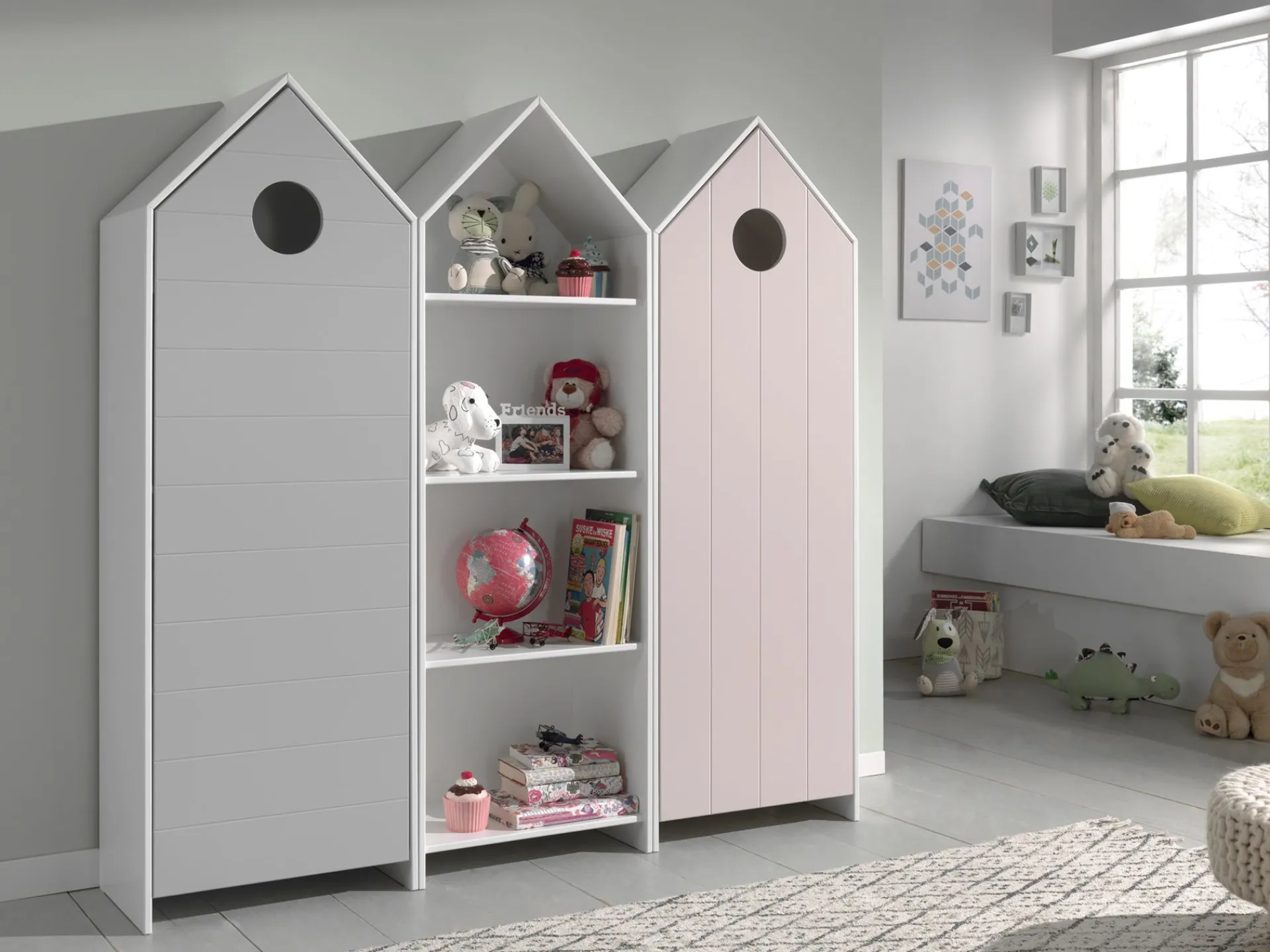 Kinder Vipack Bücherregal Casami House -
